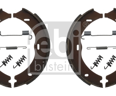HANDBRAKE SET WITH MOUNTING SPRINGS REAR AXLE IAM
